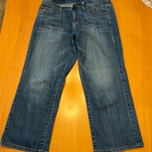 Women’s Lucky brand jeans, cropped, 12/31